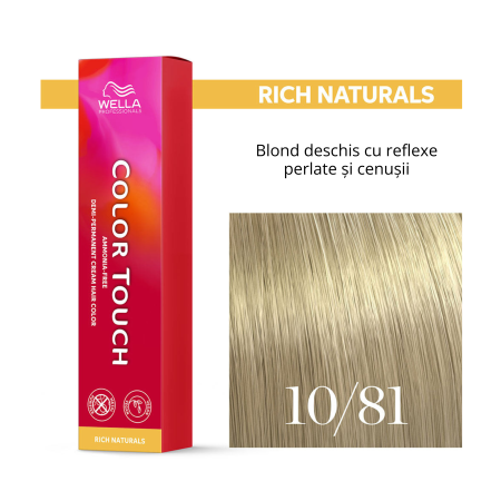 Wella Professionals - 10/81 Color Touch 60ml
