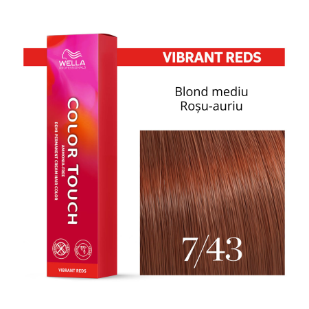 Wella Professionals - 7/43 Color Touch 60ml