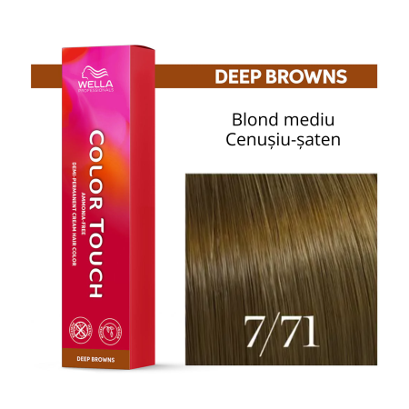 Wella Professionals - 7/71 Color Touch 60ml