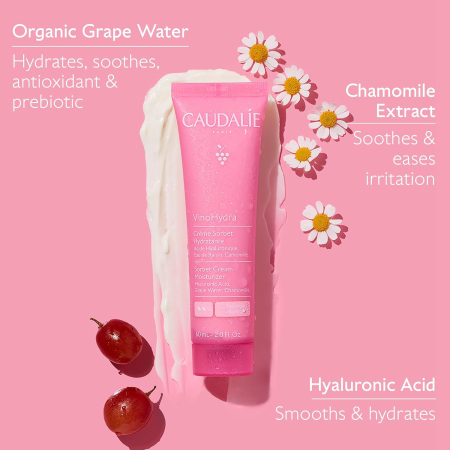Caudalie VinoHydra Sorbet Cream Moisturizer 60ml [4]