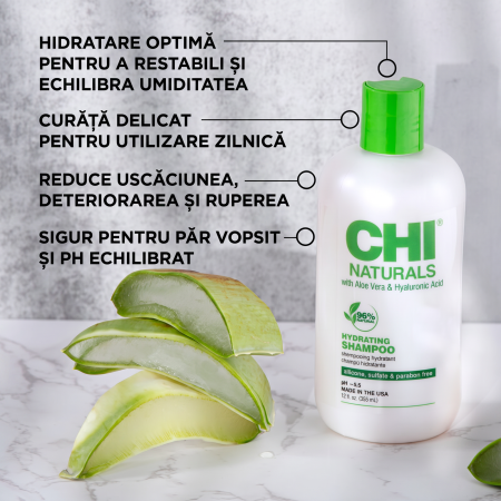 CHI Naturals - Hydrating Shampoo 355ml [1]