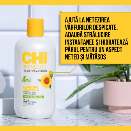 CHI Shinecare - Smoothing Shampoo 355ml [1]