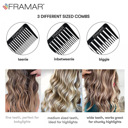 Dreamweaver Combs Black set 3buc [2]
