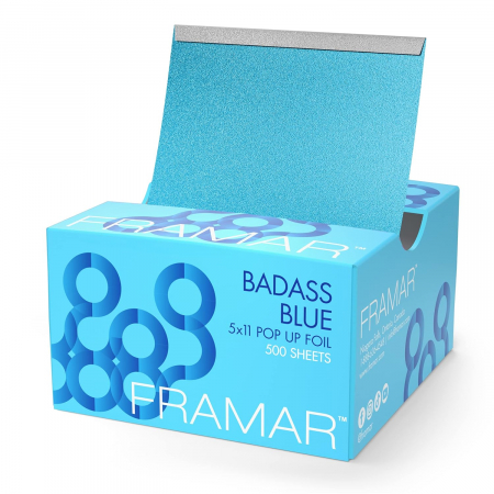 Folii pentru decolorare - Embossed Pop Ups Blue 500 sheets
