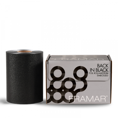 Folii pentru decolorare - Embossed Roll Medium Black 98m