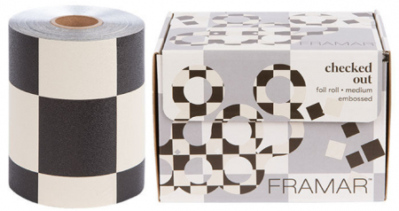 Folii pentru decolorare - Embossed Roll Medium Checked Out 98m