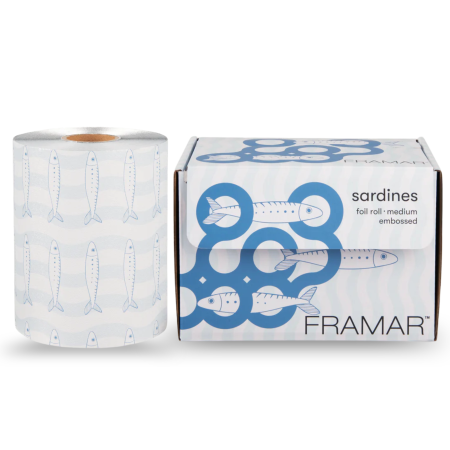 Folii pentru decolorare - Embossed Roll Medium Sardine 98m