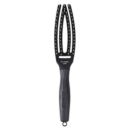 Olivia Garden - Finger Brush Care Iconic Nylon Bristles Black S