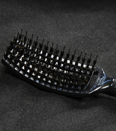 Finger Brush Midnight Care Iconic Boar&Nylon Black Onyx M [4]