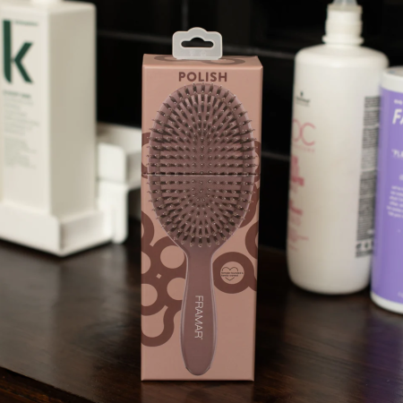 Framar Polish Brush -Chocolate [2]