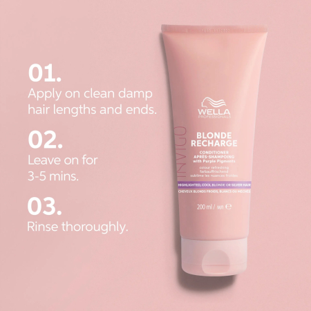 Invigo Blonde Recharge Cool Conditioner 200ml [1]