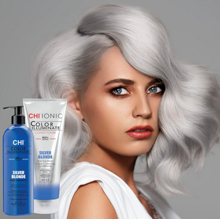 Ionic Color Illuminate Shampoo – Silver Blonde 355 ml [1]