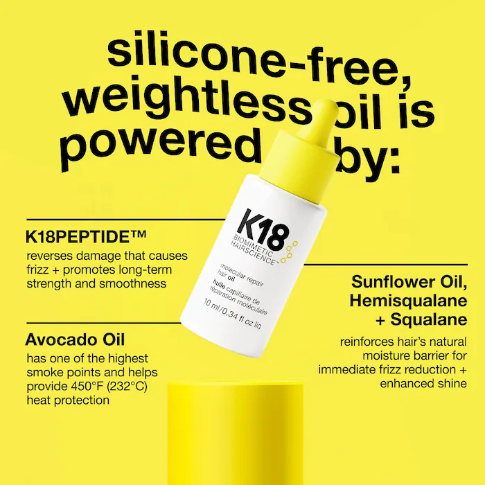 K18 Molecular Hair Oil 10ml [3]