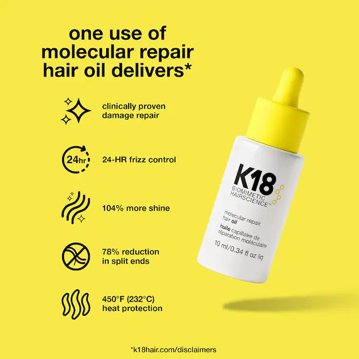 K18 Molecular Hair Oil 10ml [2]