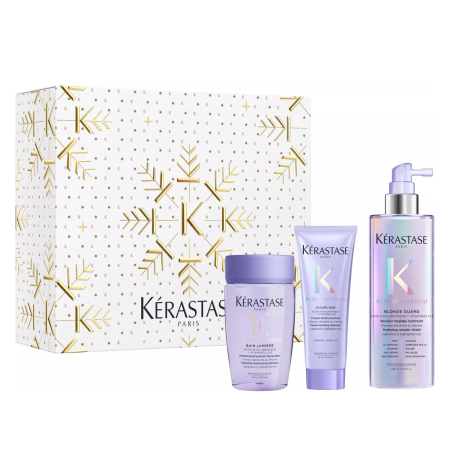 Подарочные и дорожные наборы - Kerastase Trusa 26 Holidays Blond Absolu Mini Trio