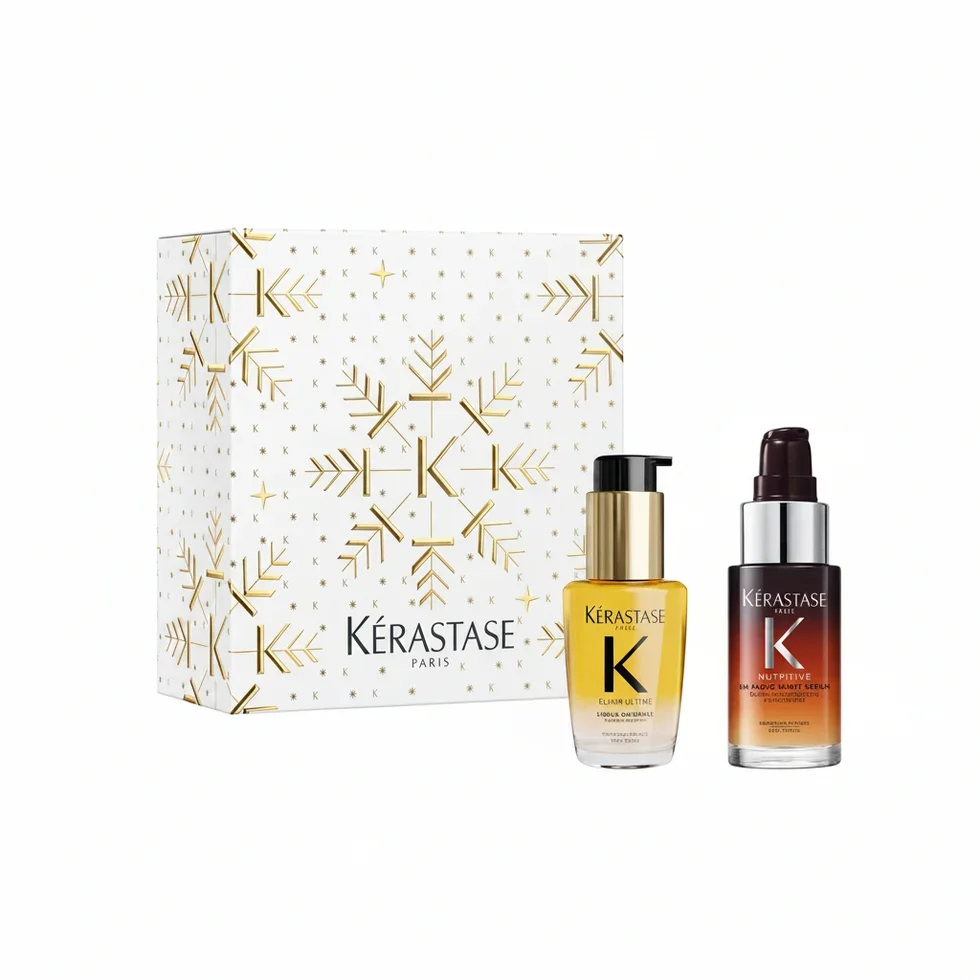 Seturi Cadou și Сălătorie - Kerastase Trusa 26 Holidays Mini HERO Elixir +8HNS Duo