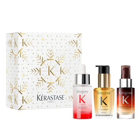 Подарочные и дорожные наборы - Kerastase Trusa 26 Holidays Mini HERO Elixir + 8HNS + Gen Serum
