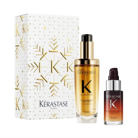 Seturi Cadou și Сălătorie - Kerastase Trusa 26 Holidays Nut Elixir + 8HNS Duo