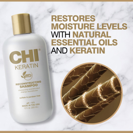 Keratin Reconstructing Shampoo 355 ml [3]