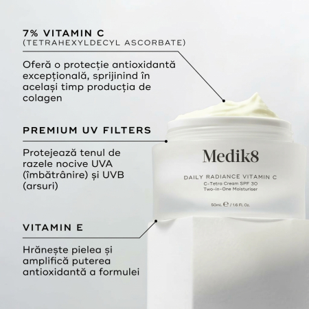 Medik8 Daily Radiance Vitamin C SPF30 Cream 50ml [3]