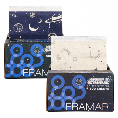 Folii pentru decolorare - Embossed Pop Ups Mercury in Retrograde 500 Sheets
