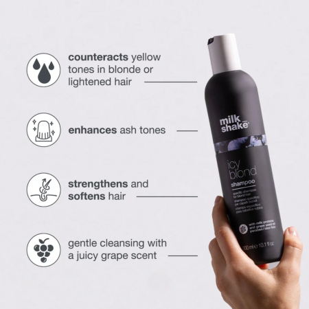 Milk Shake Icy Blonde Shampoo 300ml [6]