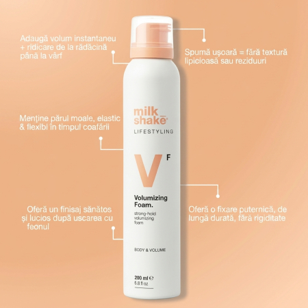 Milk Shake Lifestyling Volumizing Foam 200ml [3]
