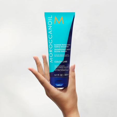 Moroccanoil Blonde Purple Shampoo 70ml [3]
