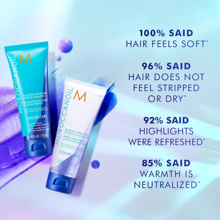Moroccanoil Blonde Purple Shampoo 70ml [2]