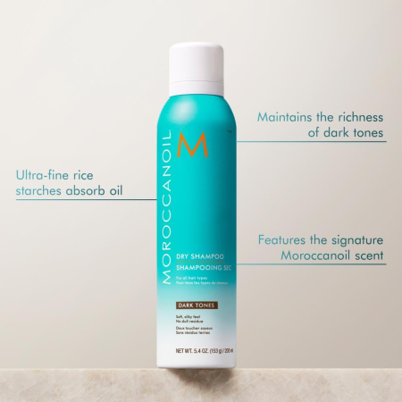 Moroccanoil Dry Shampoo Dark Tones 205 ml [2]