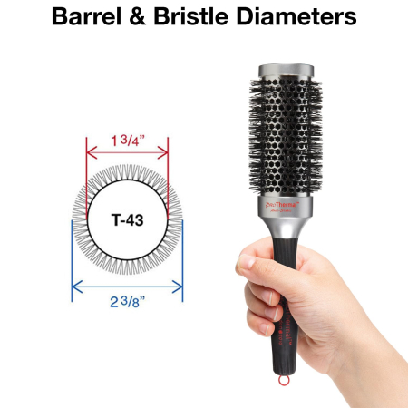 ProThermal Hairbrush Black T43 [1]