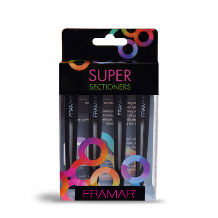 Clips Super Sectioner Black - 4buc [1]