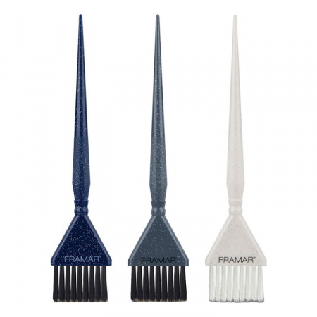 FRAMAR - Framar Color Brush - Triple Threat Brush Mercury in Retrograde set 3 buc.