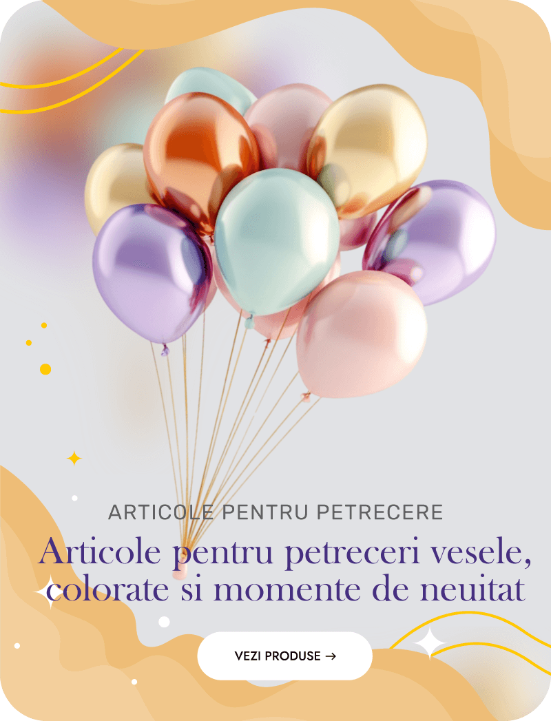 Baloane si articole de petrecere