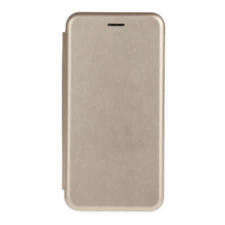 Flip Cover - Husa de protectie Flippy compatibila cu Samsung Galaxy S7 Magnet Book Case Auriu