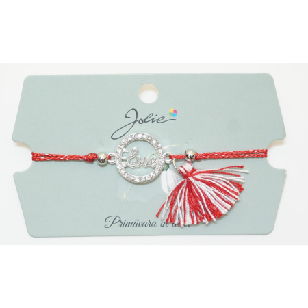 Martisor Bratara cu Ciucure - Martisor Bratara Ciucure cu Pandantiv, Model 11