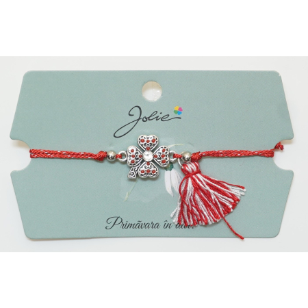 Martisor Bratara cu Ciucure - Martisor Bratara Ciucure cu Pandantiv, Model 13