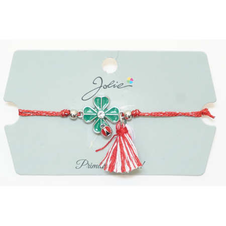 Martisor Bratara cu Ciucure - Martisor Bratara Ciucure cu Pandantiv, Model 19