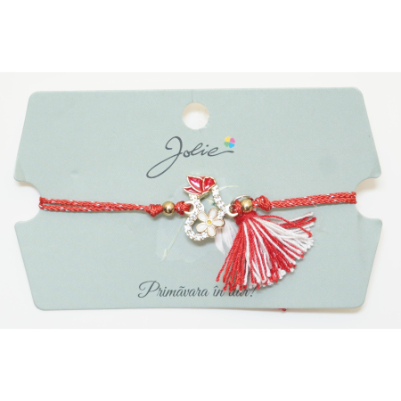 Martisor Bratara cu Ciucure - Martisor Bratara Ciucure cu Pandantiv, Model 20