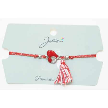 Martisor Bratara cu Ciucure - Martisor Bratara Ciucure cu Pandantiv, Model 22