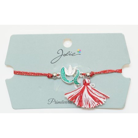 Martisor Bratara cu Ciucure - Martisor Bratara Ciucure cu Pandantiv, Model 4