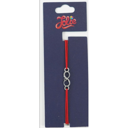 Bratara Inox Copii - Martisor Bratara Inox Copii, Textil si Inox, Model 1