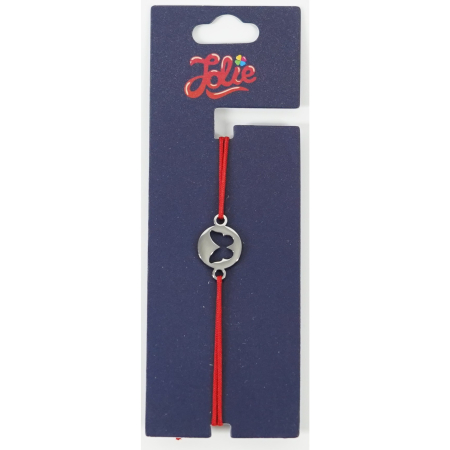 Bratara Inox Copii - Martisor Bratara Inox Copii, Textil si Inox, Model 3