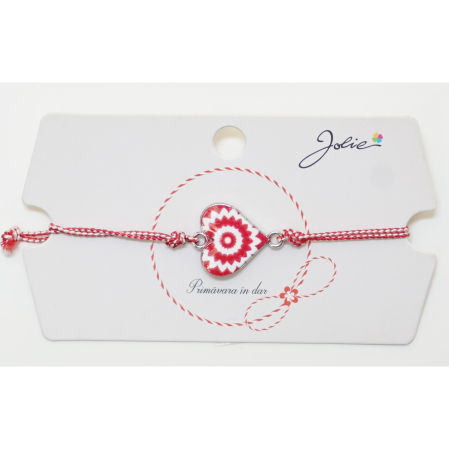 Martisor Bratara Traditionala, Pandantive Aprox 2 cm, Model 2