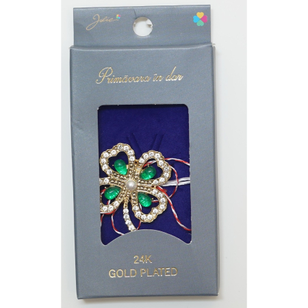 Martisor Brosa Placata cu Aur 24K - Martisor Brosa Placata cu Aur 24K, Dimensiune Brosa Aprox 2- 3 cm, Model 25