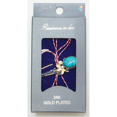 Martisor Brosa Placata cu Aur 24K - Martisor Brosa Placata cu Aur 24K, Dimensiune Brosa Aprox 2- 3 cm, Model 26