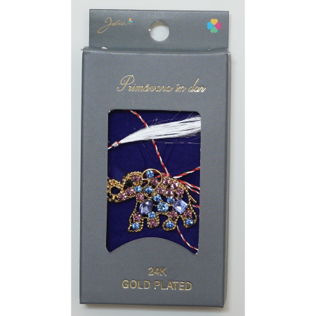 Martisor Brosa Placata cu Aur 24K - Martisor Brosa Placata cu Aur 24K, Dimensiune Brosa Aprox 2- 3 cm, Model 8