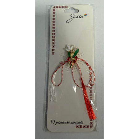 Martisoare Brosa Primavara - Martisor Brosa Primavara, Material Metal, Ambalaj Carton si Opp, Dimensiune Brosa aproximativ 2 - 3 cm, Model 5