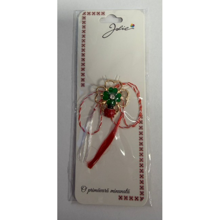 Martisoare Brosa Primavara - Martisor Brosa Primavara, Material Metal, Ambalaj Carton si Opp, Dimensiune Brosa aproximativ 2 - 3 cm, Model 7