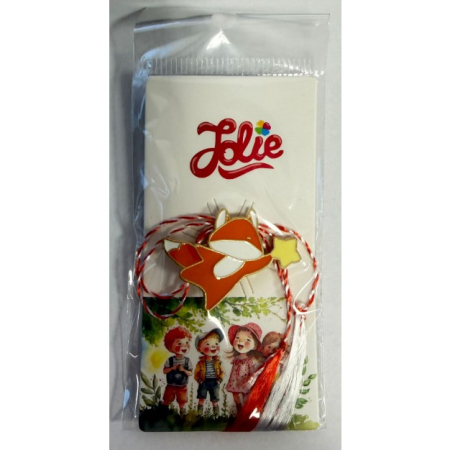 Martisor Brosa Copii - Martisor pentru copii, Brosa, Material Metal, Ambalaj Carton cu Design, Deimensiune Brosa Aproximativ 2 x 2 cm, Multicolor, Model 51